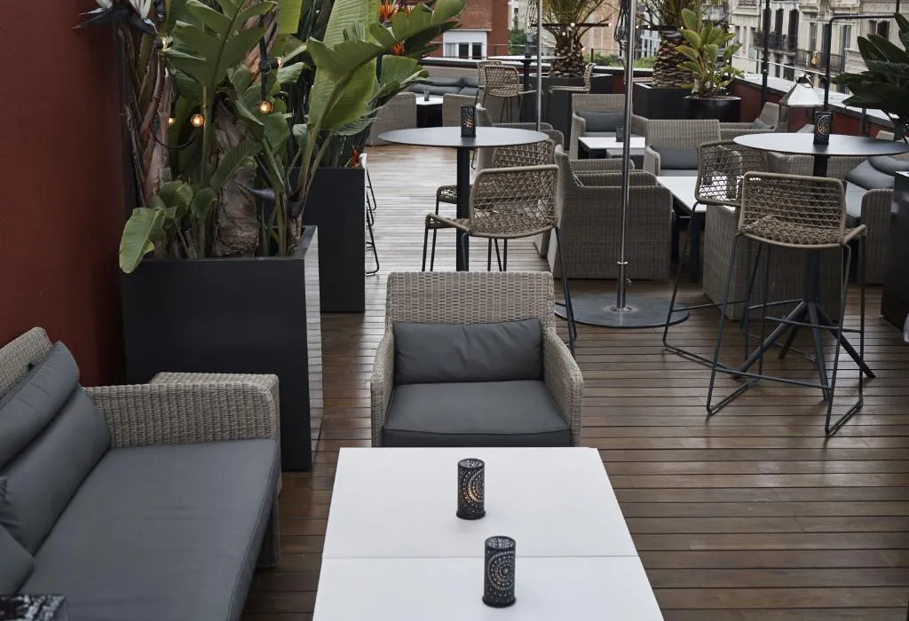 Terrace, Villa Emilia, Barcelona