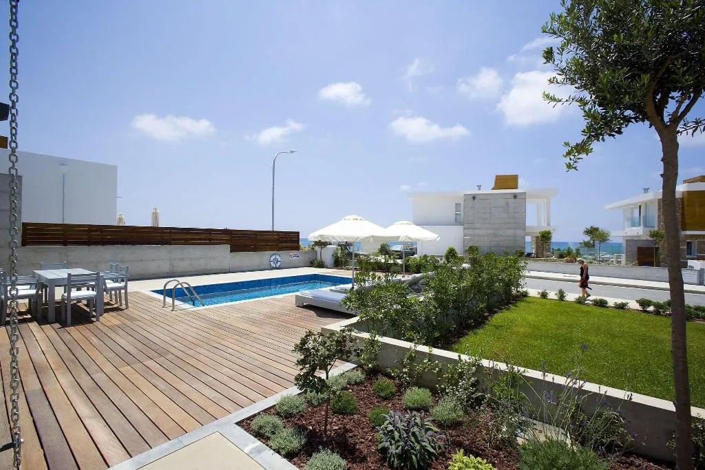 Terrace, Paradise Cove Luxurious Beach Villas, Cyprus