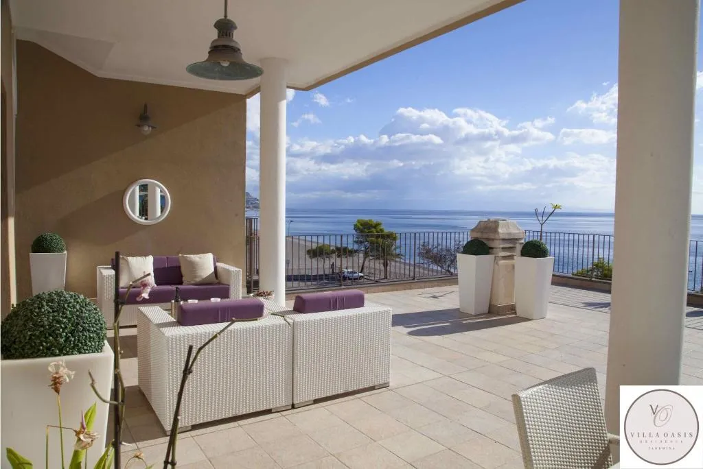Terrace, Villa Oasis, Taormina