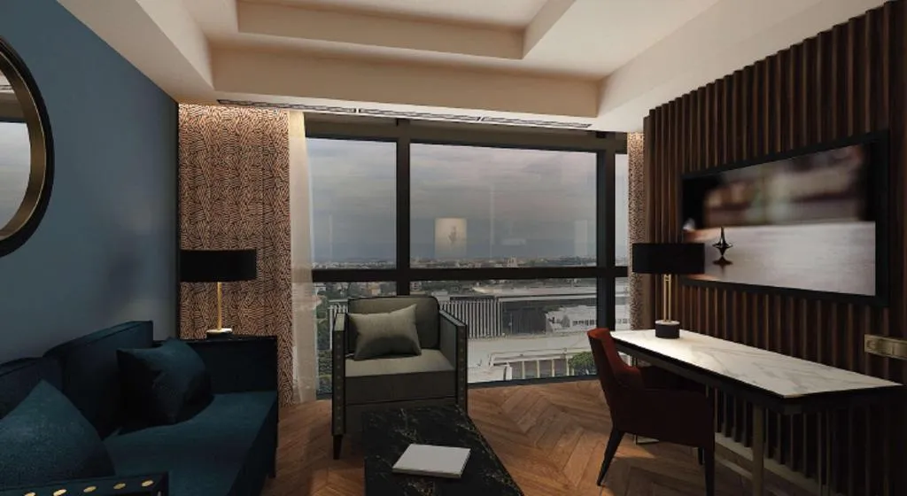 JUNIOR SUITE KING SIZE BED Room, Hilton Rome Eur La Lama, Rome