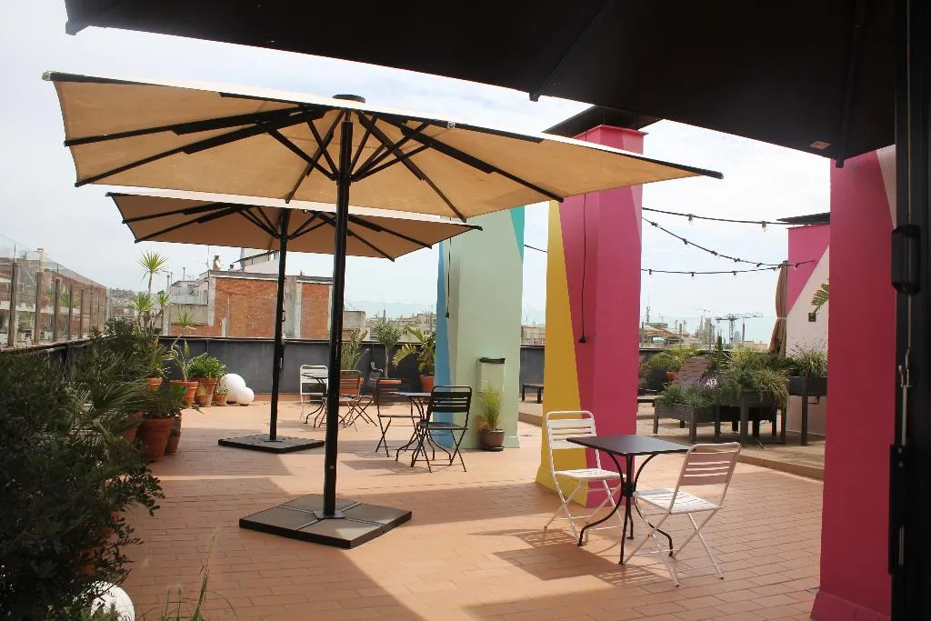 Terrace, Pol & Grace Hotel, Barcelona