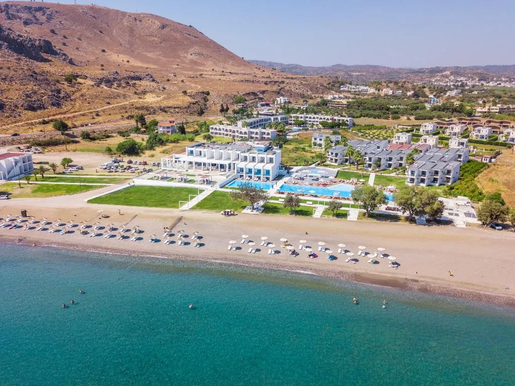 Beach, Kamari Beach Hotel, Rhodes, Rhodes