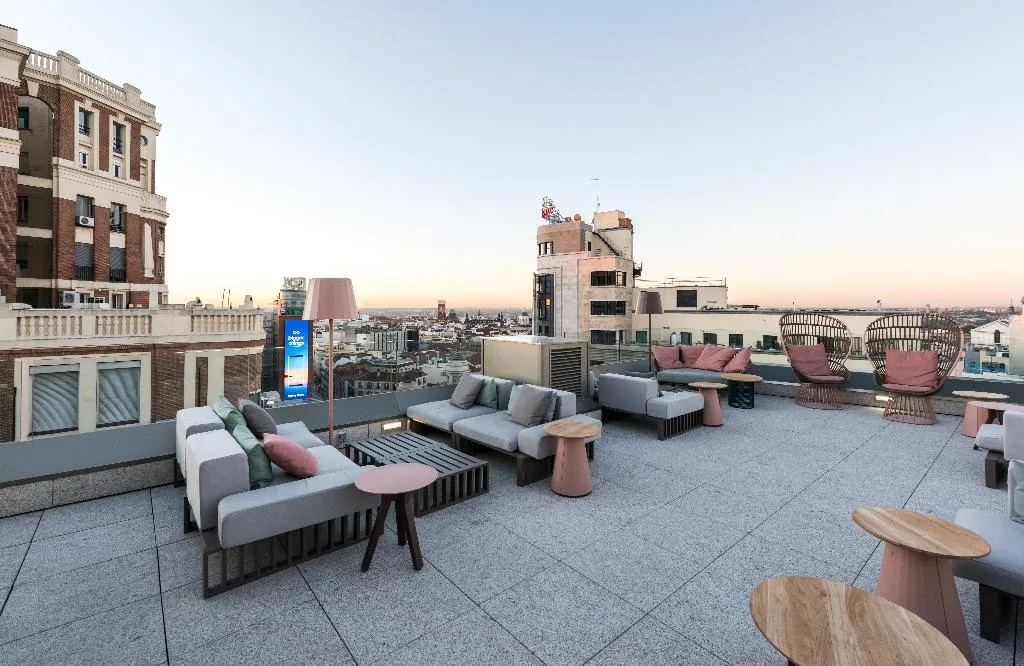 Terrace, Gran Via Centric II, Madrid