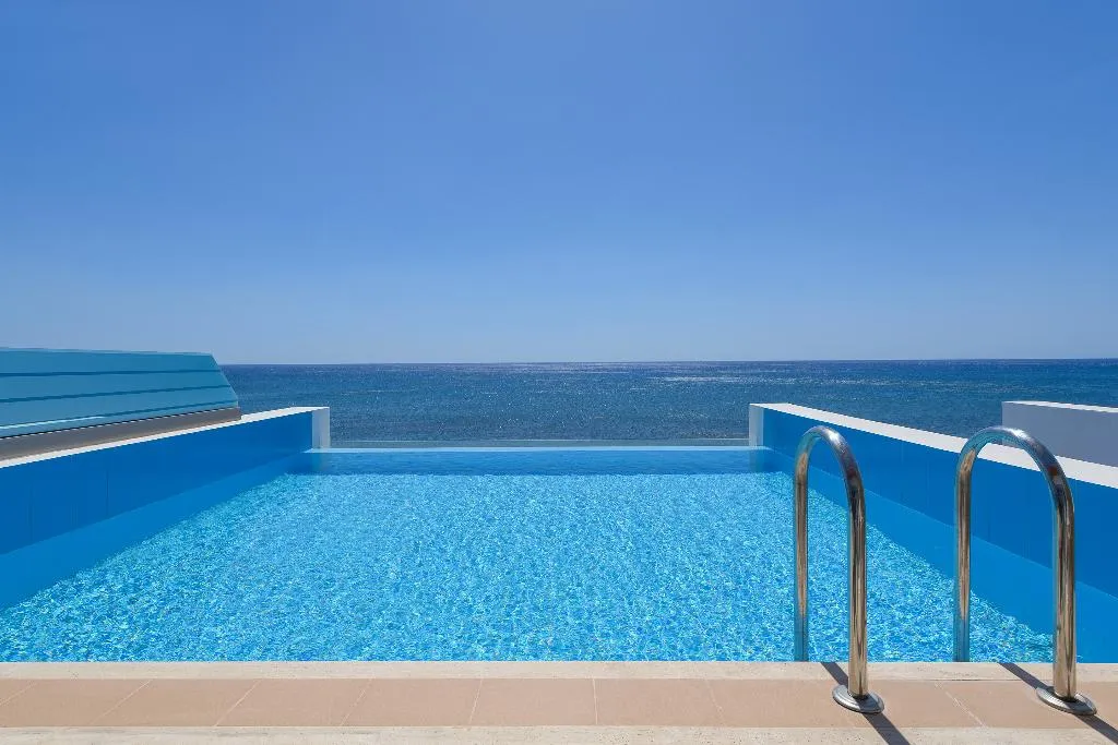 Double or Twin BEACH FRONT WITH PRIVATE POOL Room, Atrium Prestige Thalasso Spa Resort & Villas, Rhodes