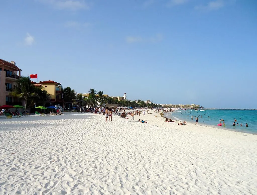 Beach, Hotel Lunasol, Playa Del Carmen