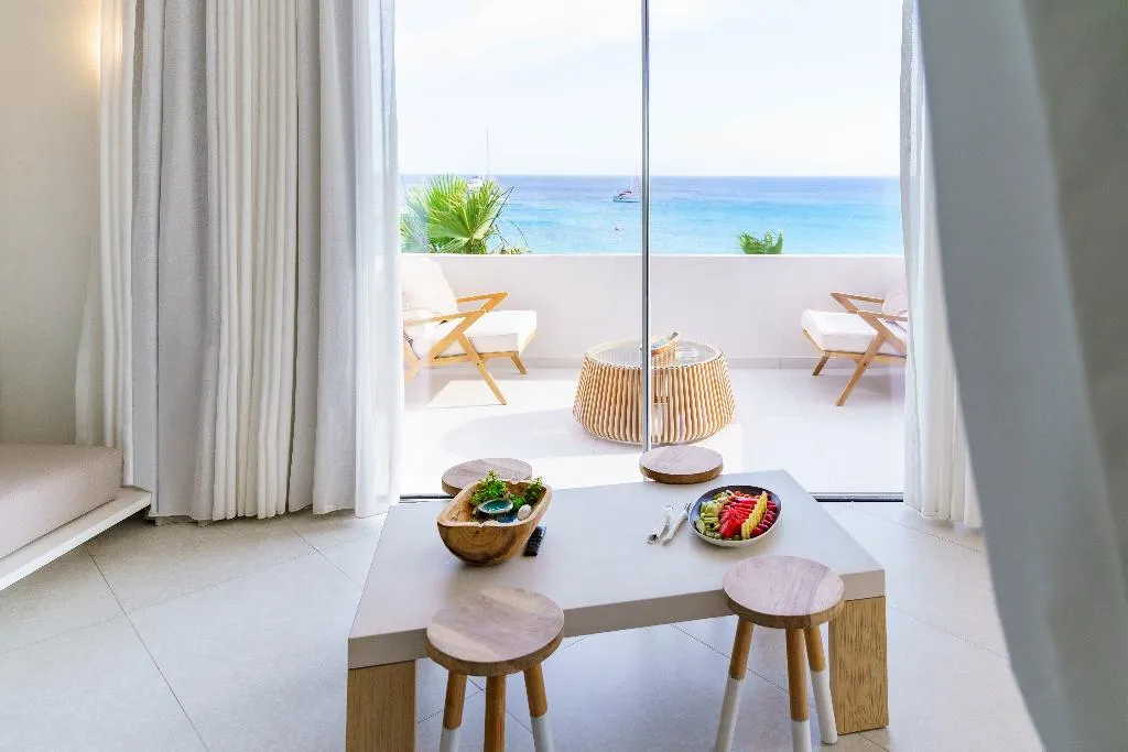 SUITE PREMIUM SEA VIEW Room, Mykonos Dove beach hotel, Mykonos