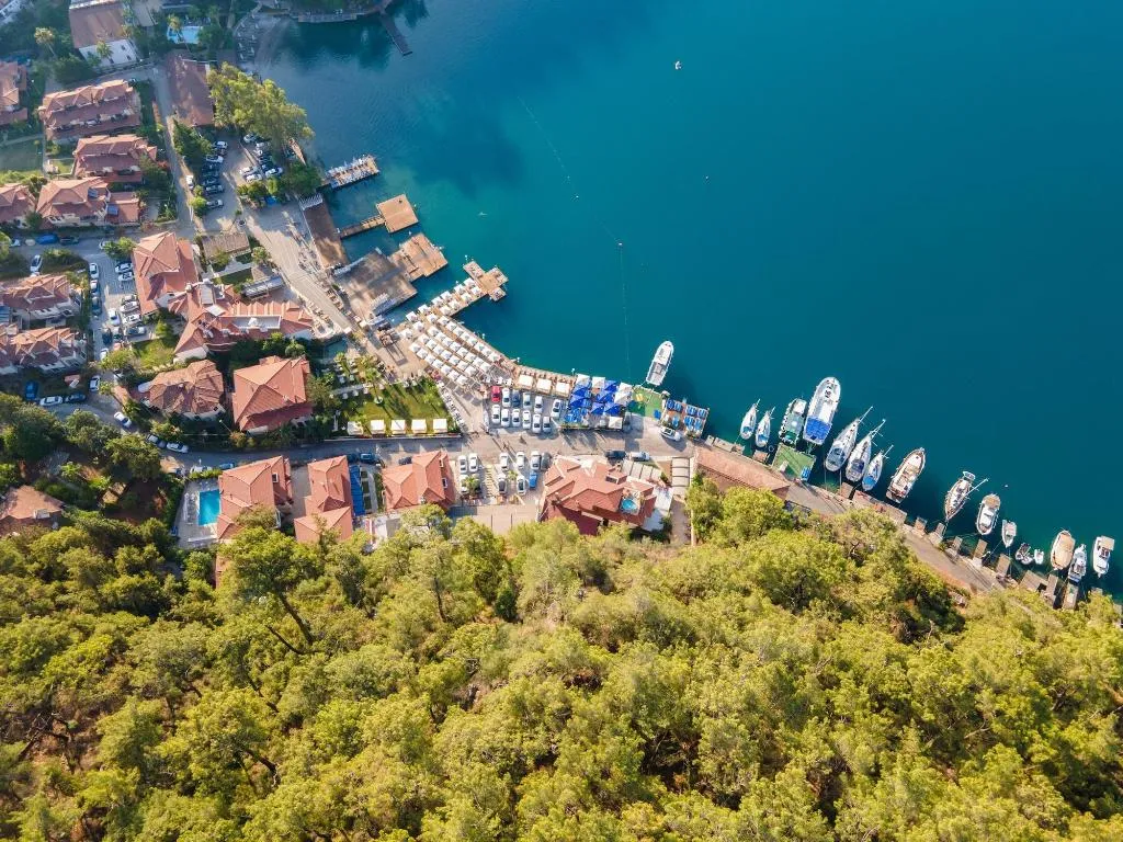 General view, Iskelem Otel, Dalaman