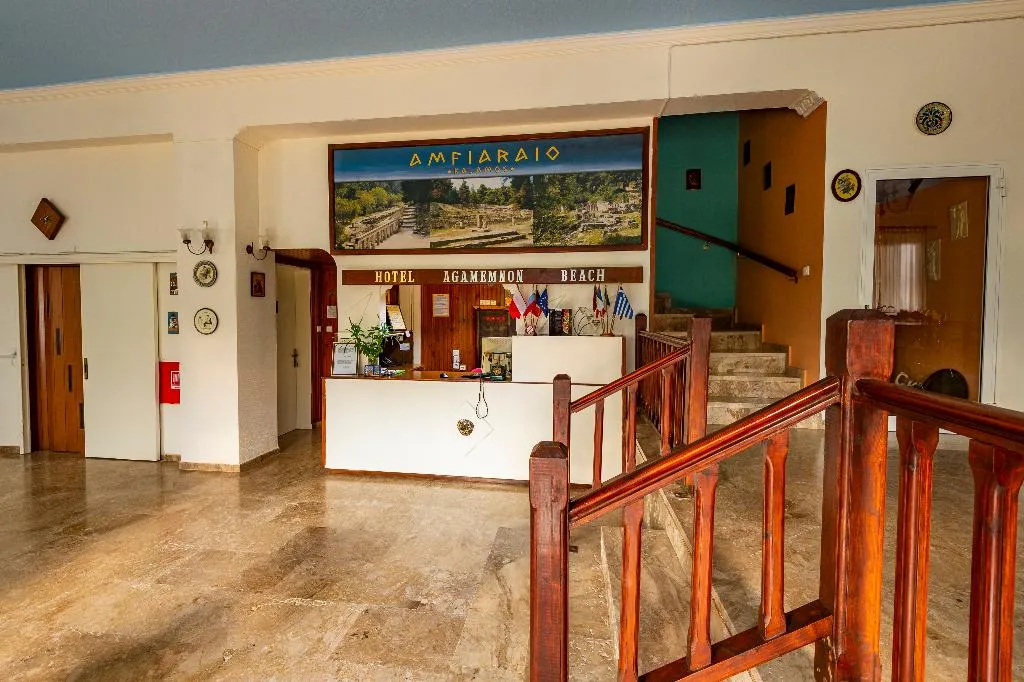 Lobby, Agamemnon Beach, Crete