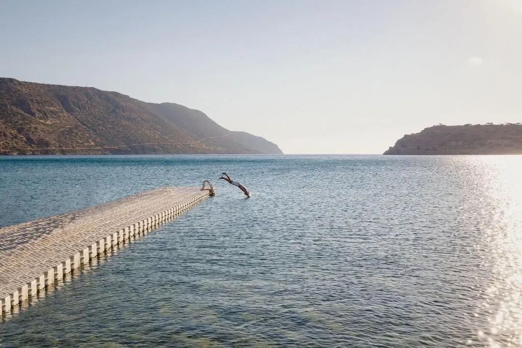 Beach, Phaea Blue, a member of SLH, Crete