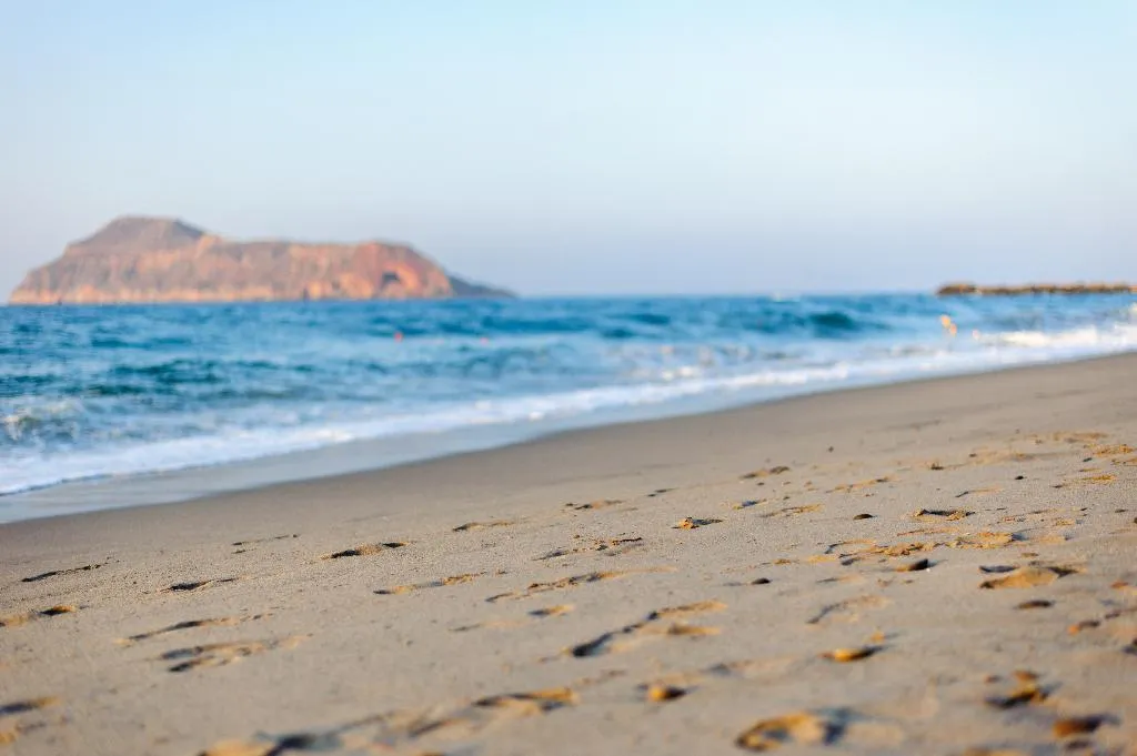 Beach, Blue Dome, Crete