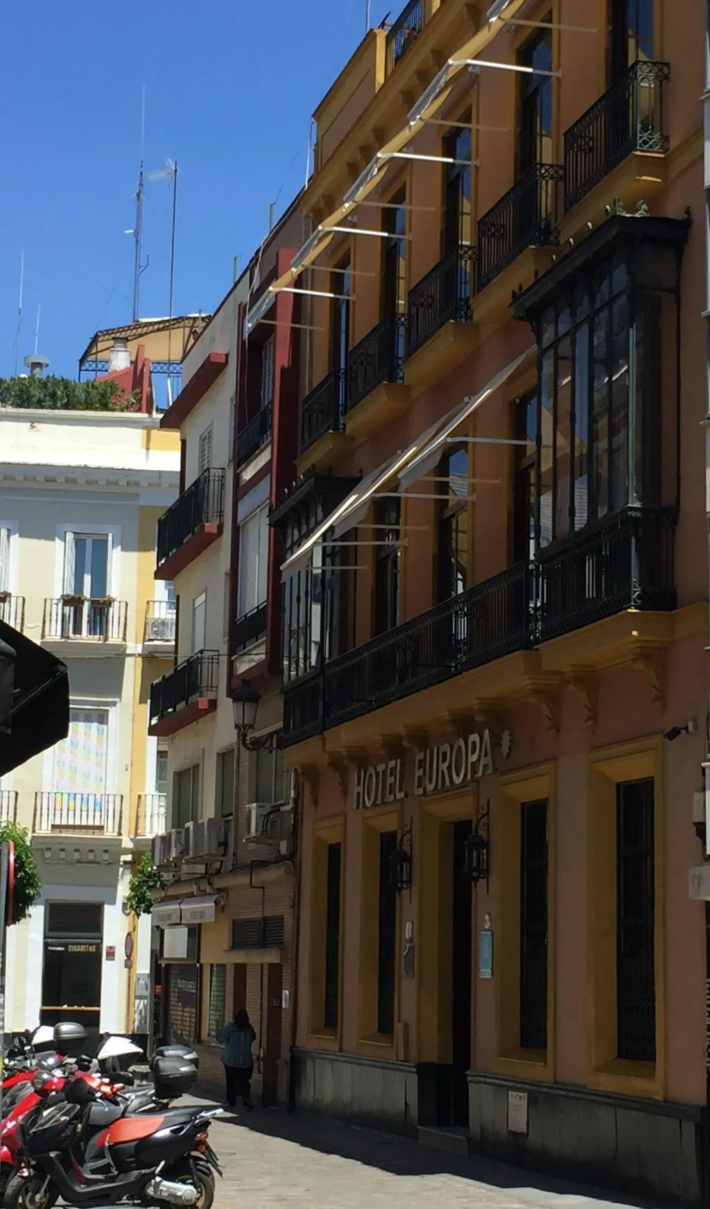 General view, Europa, Seville