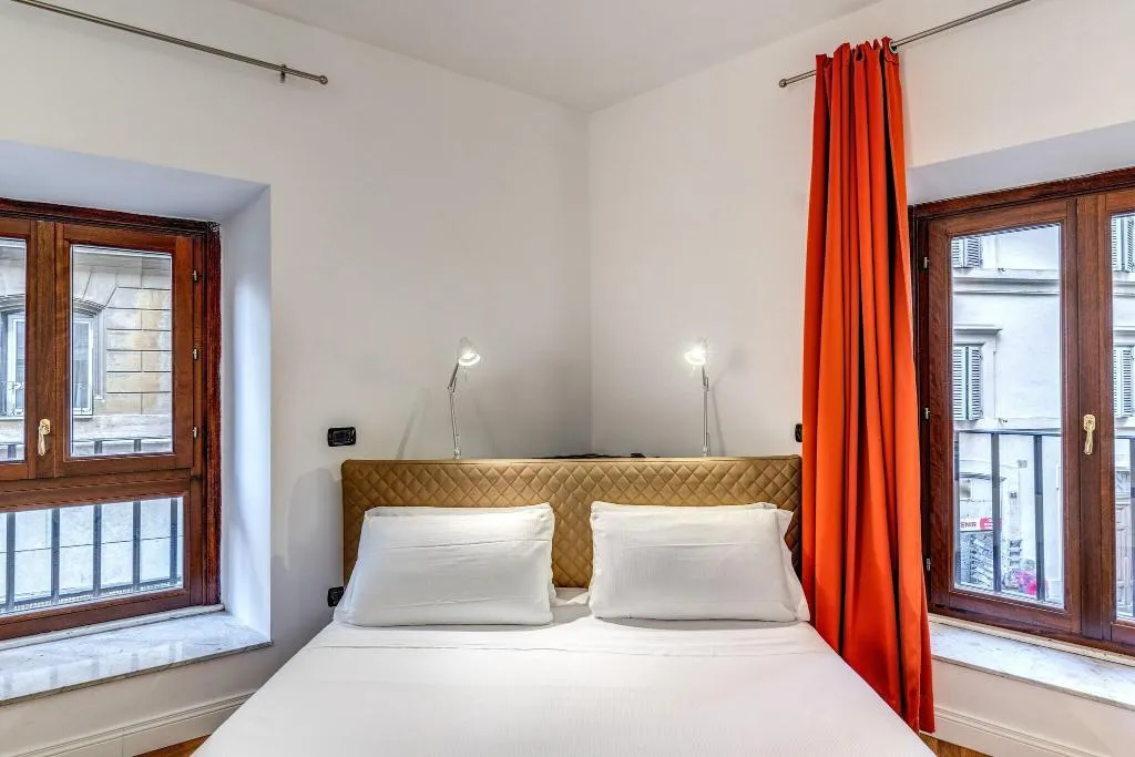 DOUBLE QUEEN SIZE BED Room, Albergo Abruzzi, Rome