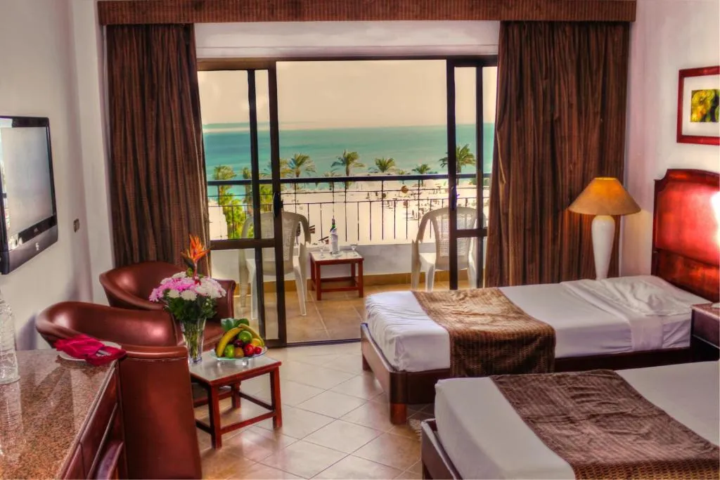 DOUBLE SEA VIEW Room, Marlin Inn Azur Resort, Red Sea Riviera