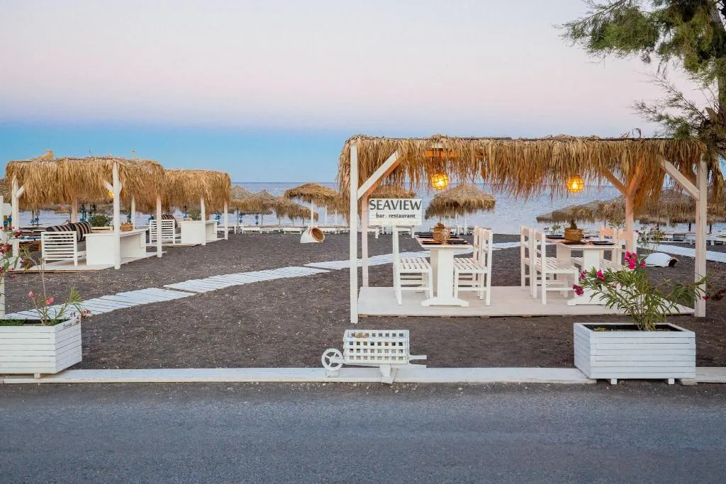 Beach, Sea View Beach Hotel, Santorini