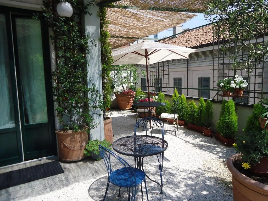 DOUBLE DELUXE WITH TERRACE Room, Antica Locanda Dei Mercanti, Milan