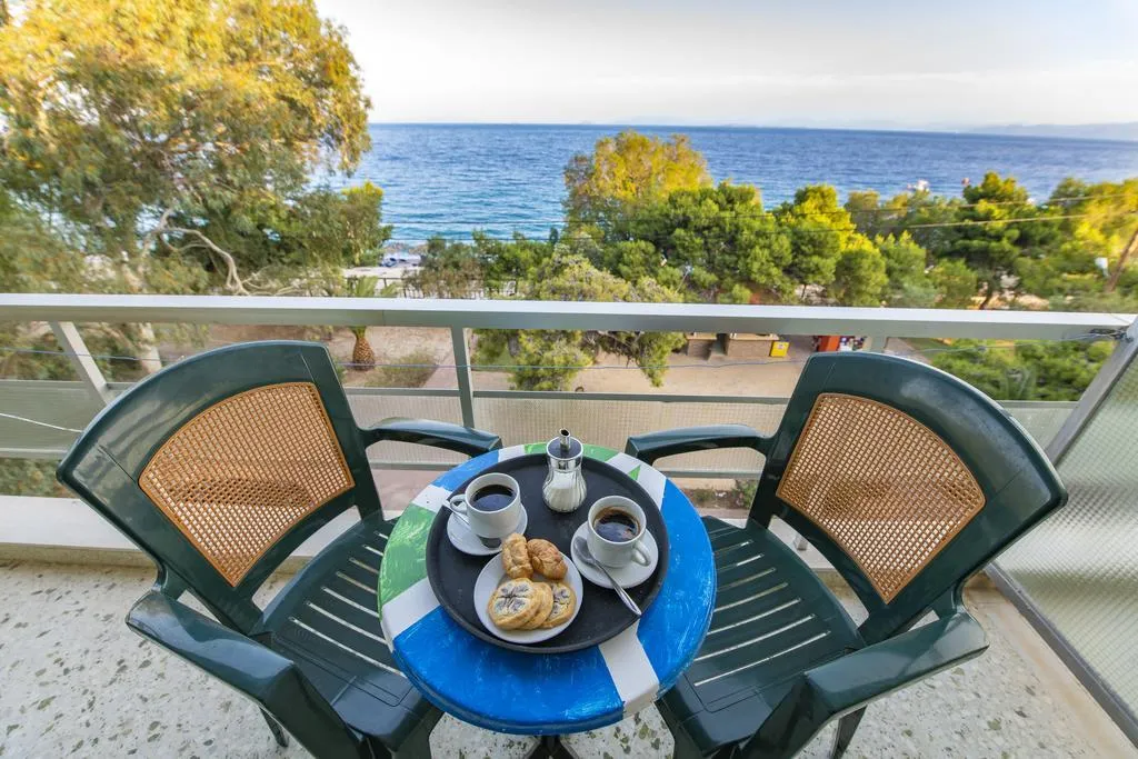 SINGLE SEA VIEW Room, SUN HOTEL KINETA Beach front, Athens