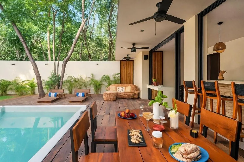 Terrace, Irie Tulum, Cancun Area