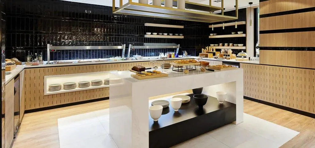 Restaurant, Melia Avenida America, Madrid