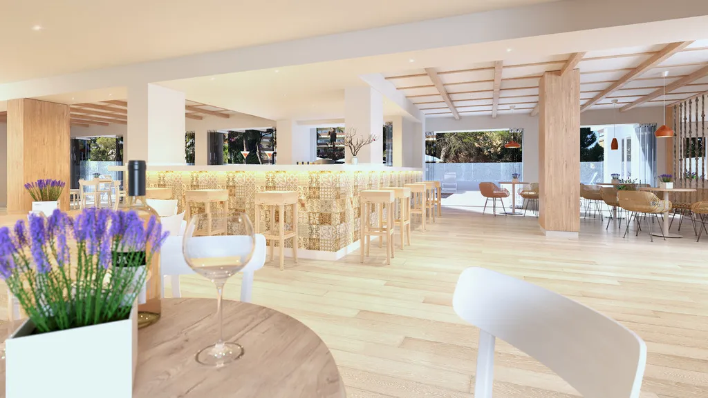 Restaurant, HSM Son Verí, Majorca