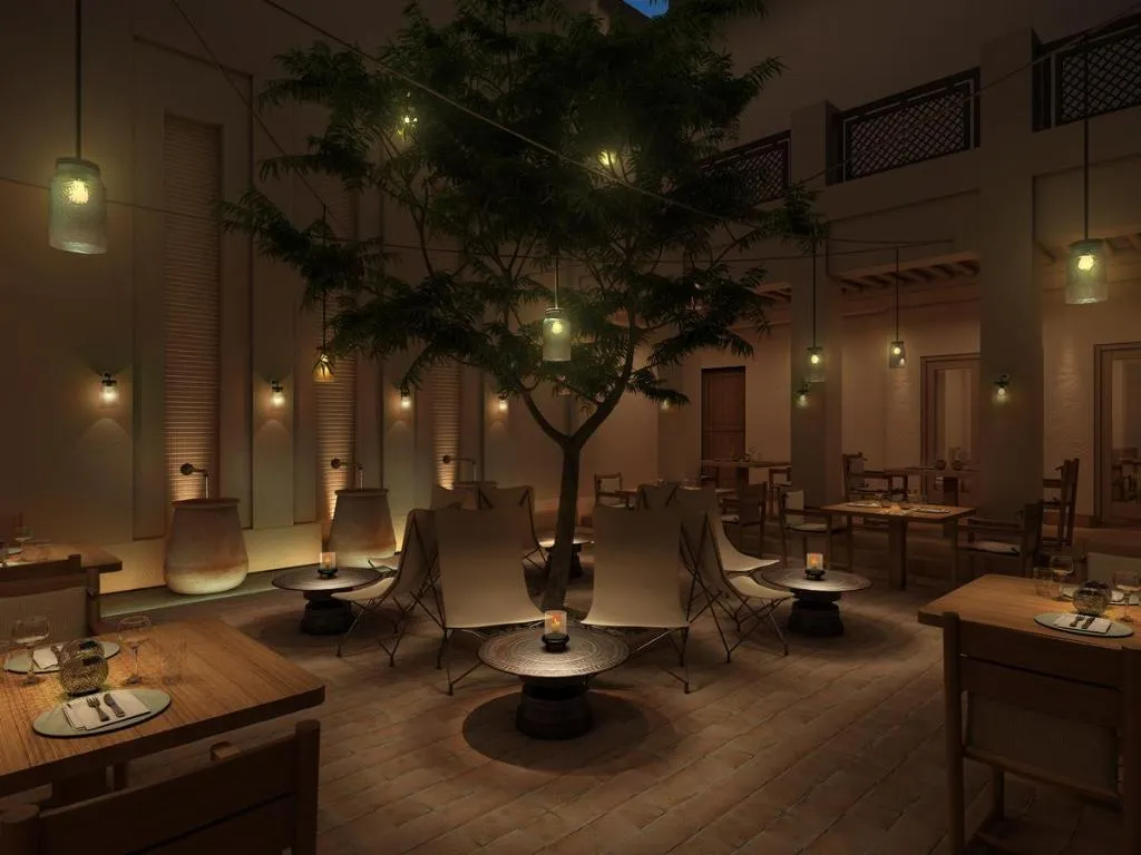 Restaurant, The Chedi Al Bait, Dubai