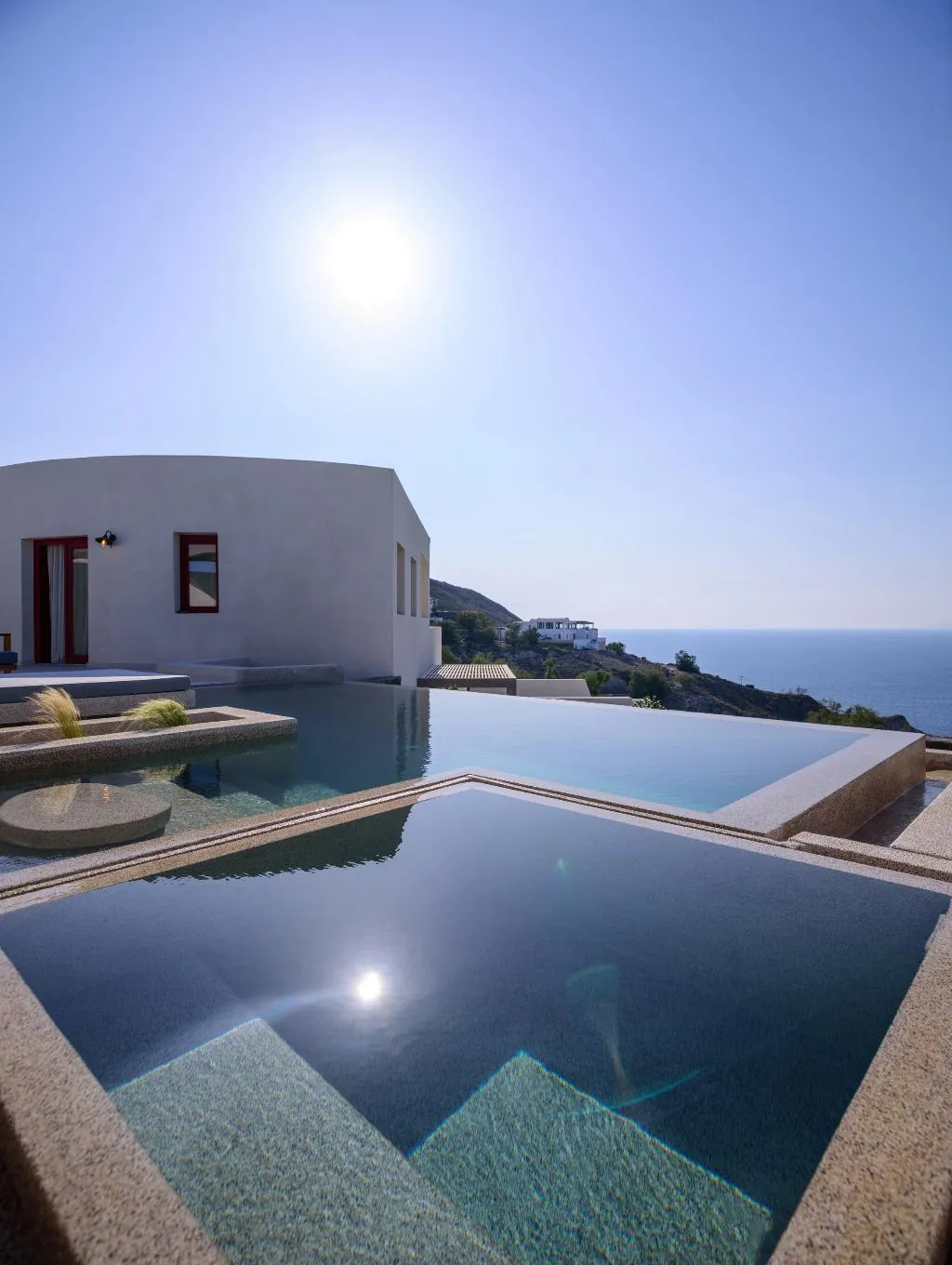 SUITE SEA VIEW WITH PRIVATE POOL Room, Potnia Theron Suites, Santorini