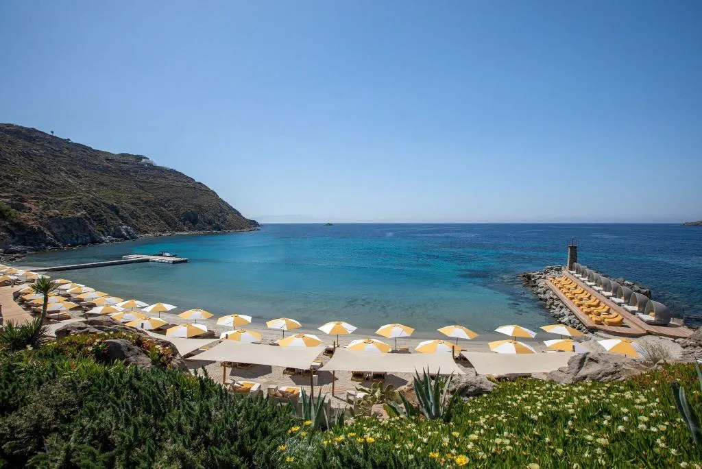 Beach, Santa Marina, Mykonos