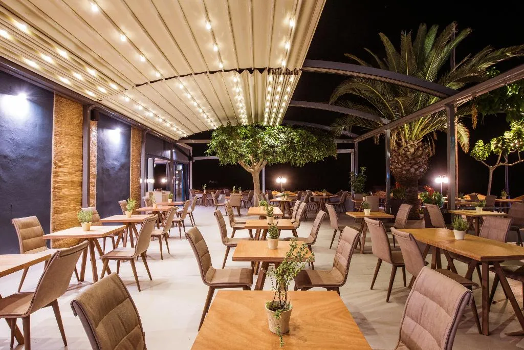 Restaurant, Corissia Beach, Crete