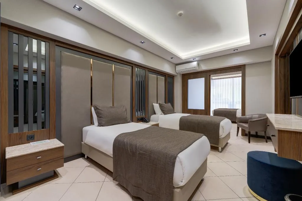 FAMILY ROOM SEA VIEW Room, Batihan Beach Resort & Spa, Izmir