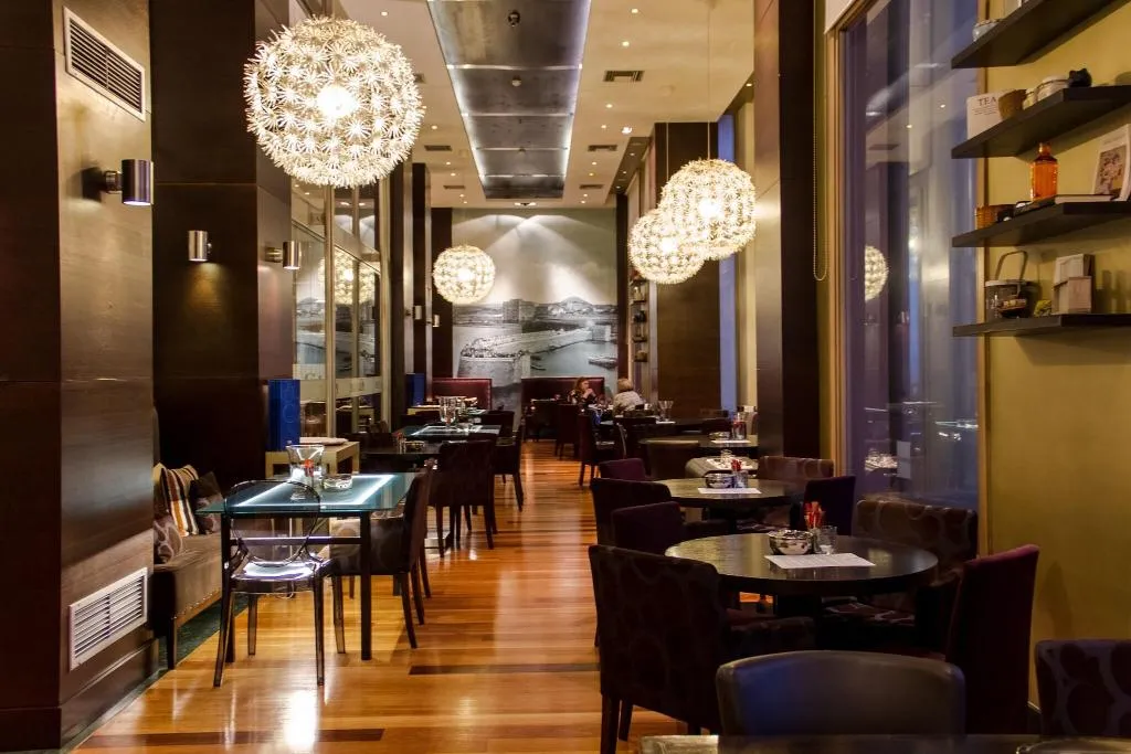 Restaurant, GDM Megaron,Historical Monument Hotel, Crete