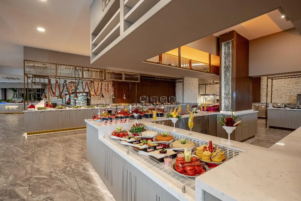 Restaurant, Justiniano Deluxe Resort Hotel, Antalya