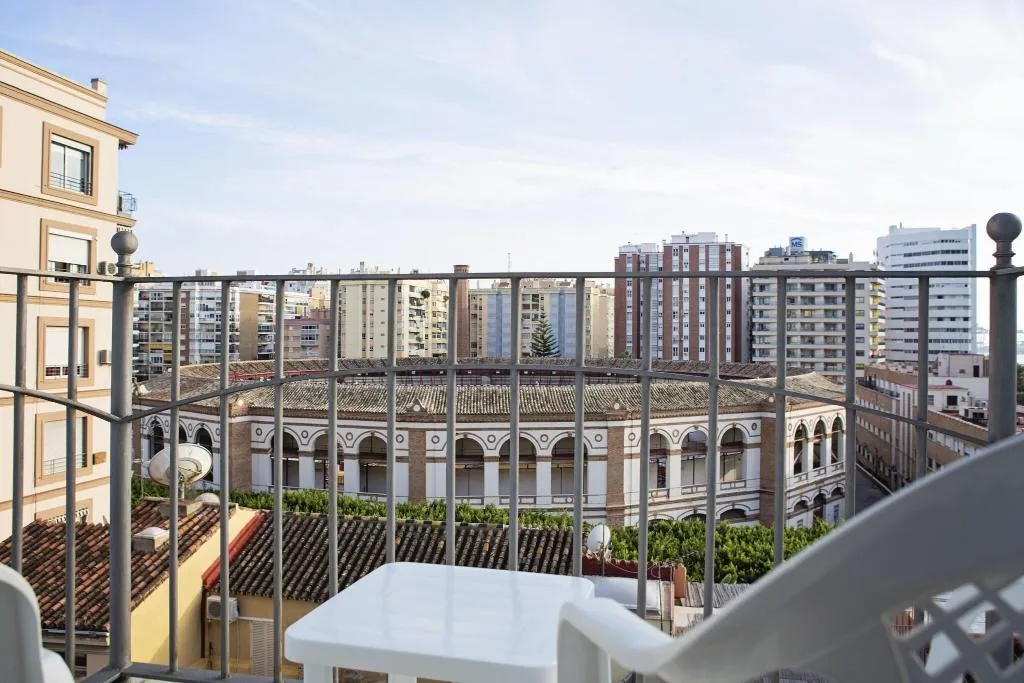 Terrace, Malaga Hotel Eliseos, Costa Del Sol