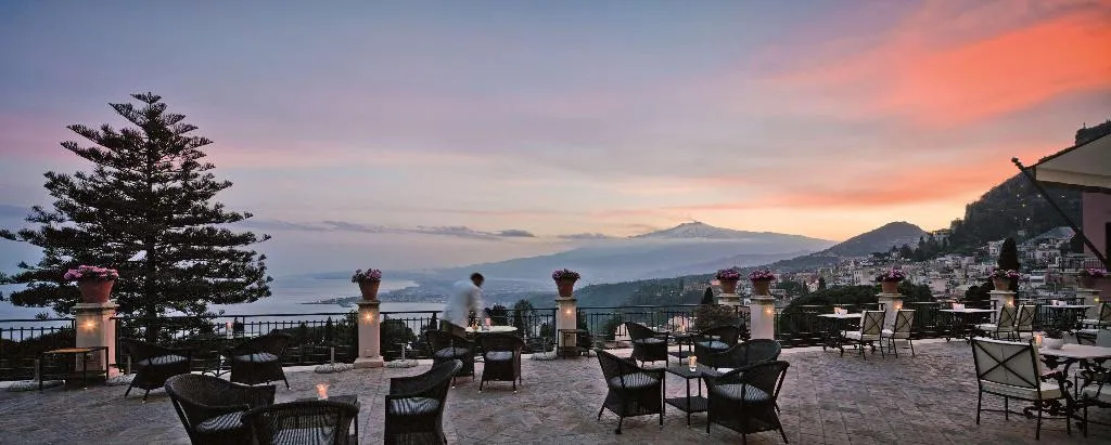 Restaurant, Grand Hotel Timeo, A Belmond Hotel, Taormina, Taormina