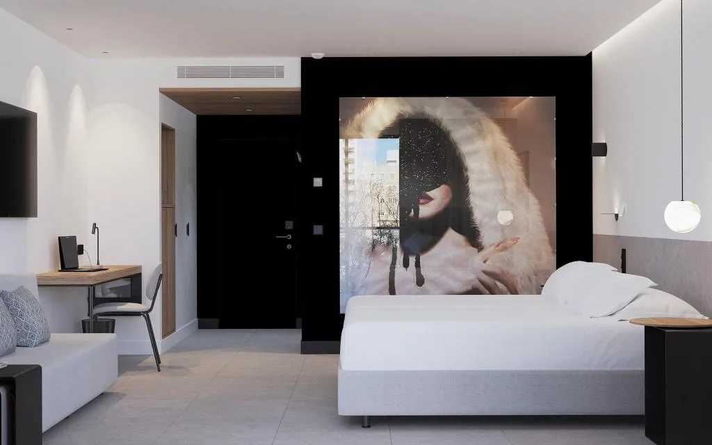 JUNIOR SUITE QUEEN SIZE BED Room, HM Jaime III, Majorca