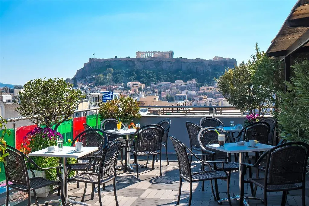 Terrace, Attalos Hotel, Athens