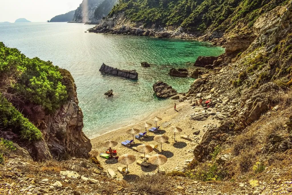 Beach, Rigas Hotel Skopelos, Skiathos