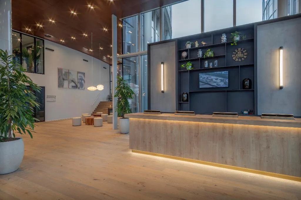 Lobby, Innside by Meliá Amsterdam, Amsterdam