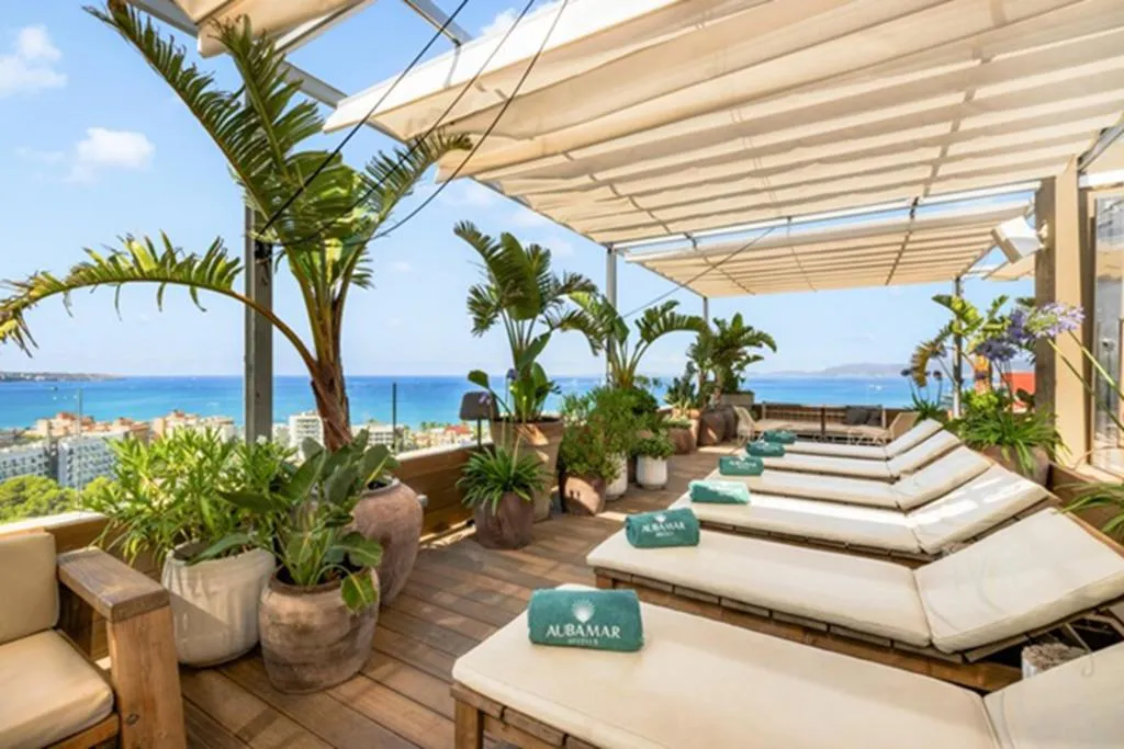 Terrace, Aubamar Palma Resort, Majorca