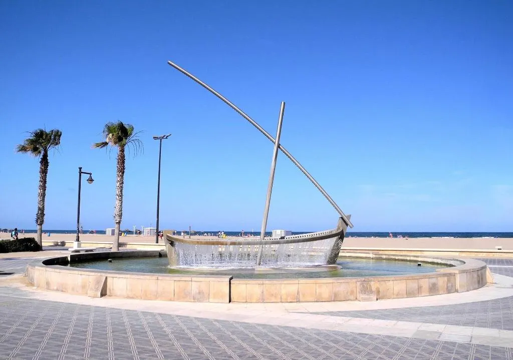 Beach, Hostal Cama Del Mar, Valencia