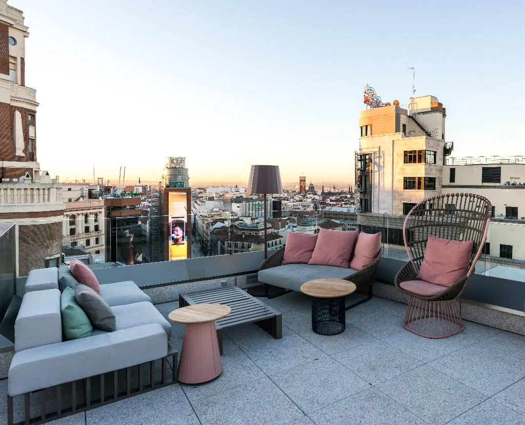 Terrace, Gran Via Centric II, Madrid