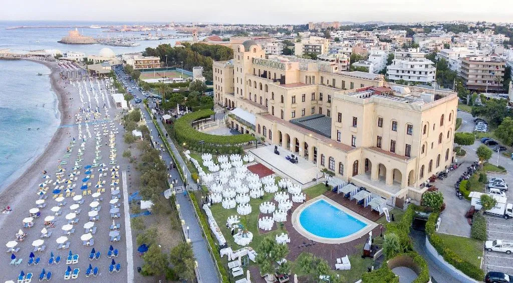 General view, Grande Albergo Delle Rose, Rhodes