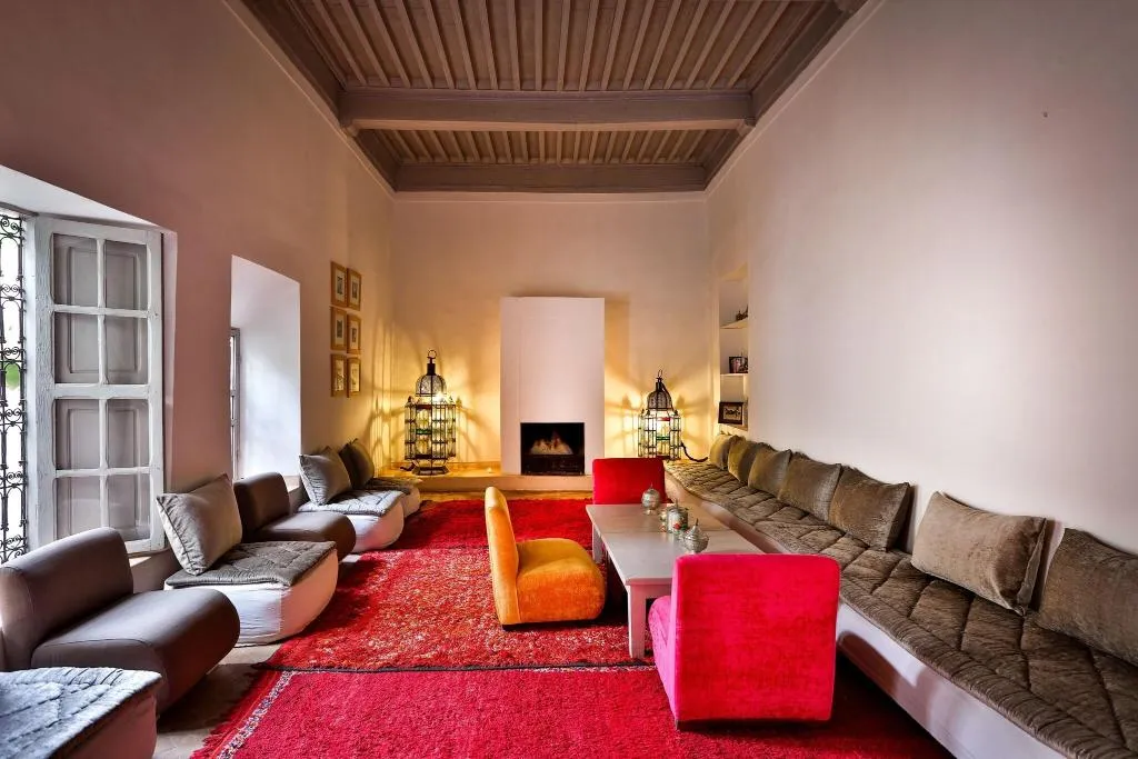 Lobby, Riad Al Jazira, Marrakech