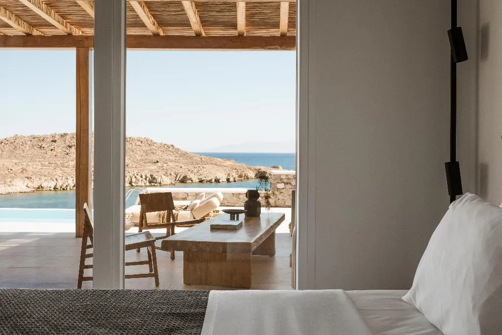 VILLA BEACH FRONT Room, Casa Del Mar Mykonos Seaside Resort, Mykonos