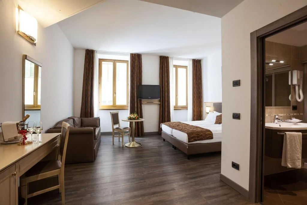 JUNIOR SUITE WITH DOUBLE BED Room, Portici - Romantik & Wellness, Milan