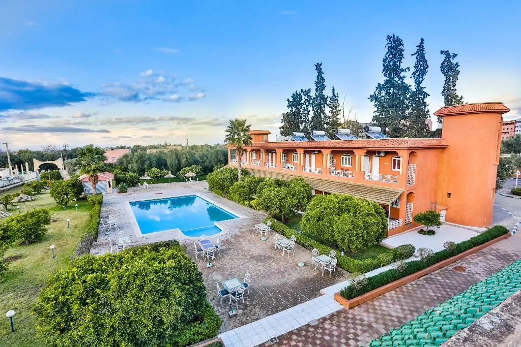 Terrace, Hotel Al Bassatine, Marrakech