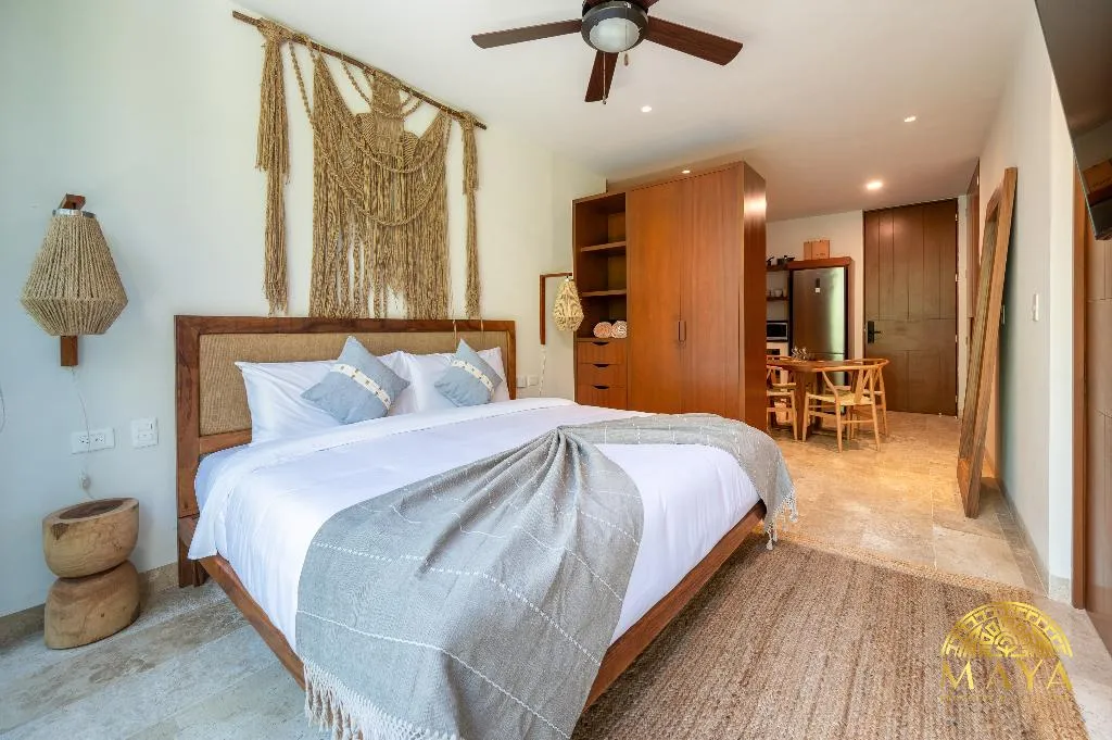 STUDIO KING SIZE BED Room, Nhoa Tulum Aparthotel By Maya Pm, Cancun Area