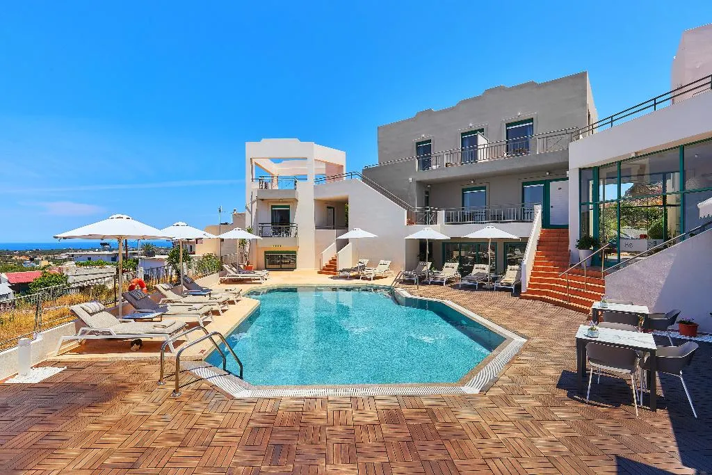 Pool, Bella Vista Hotel, Crete