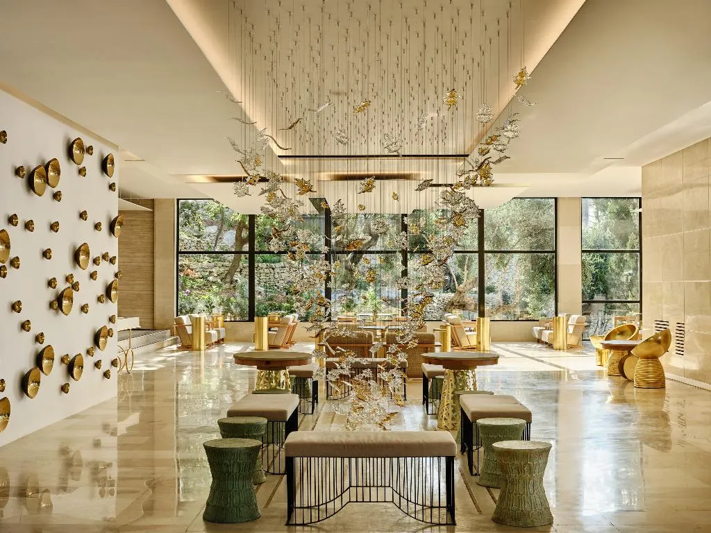 Lobby, Atlantica Nissaki Beach, Corfu