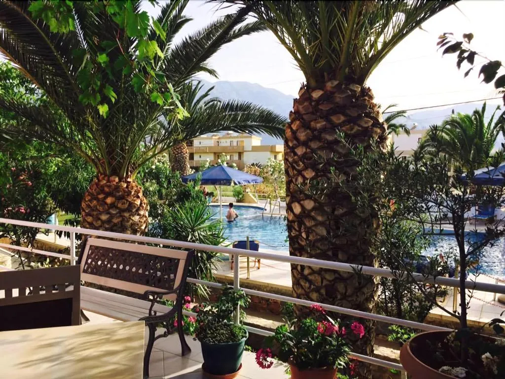 Terrace, Anatoli Beach, Crete