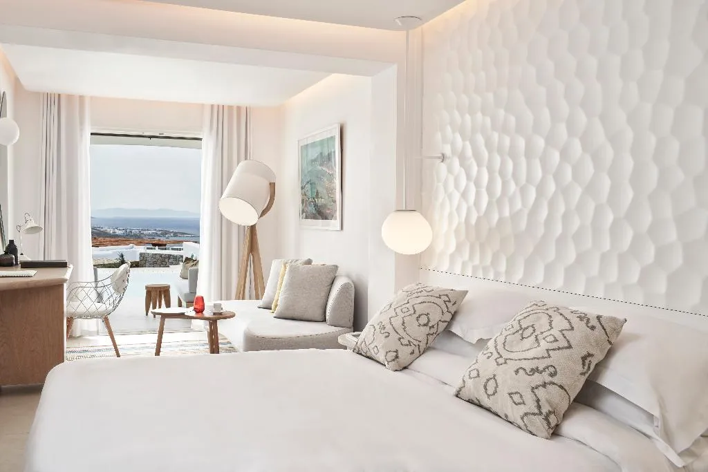 DOUBLE SEA VIEW WITH PRIVATE POOL Room, Myconian Kyma, a Member of Design Hotels, Mykonos