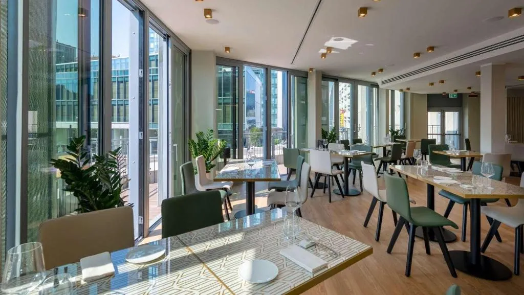 Restaurant, Hotel Tocq, Milan
